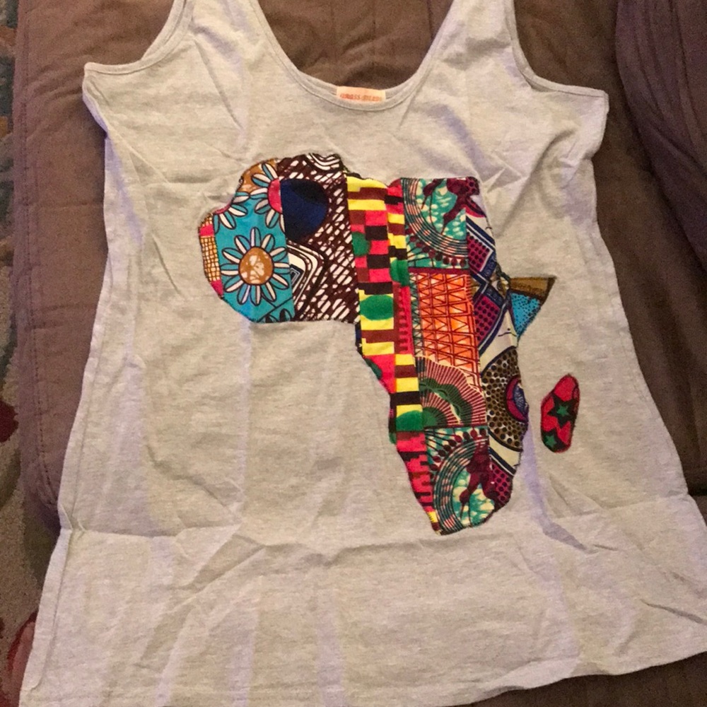 Africa Map Tank